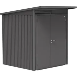 Biohort AvantGarde A1 1,8 x 1,8 m dunkelgrau-metallic Doppeltür