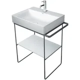 Duravit DuraSquare 66,5x45cm, bodenstehend, chrom