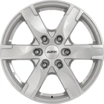 ALUTEC München Titan 8,0 x 18 6 x 114,3 ET38 MB66,1 Silber
