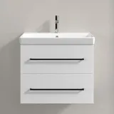 Villeroy & Boch Waschtischunterschrank 2 Auszüge 62,6 x 51,4 x 48,4 cm Brilliant White