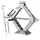 Alca Wagenheber Stahl 2,4 kg silber