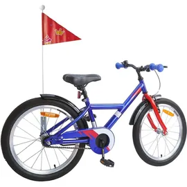 vidaXL Kinderfahrrad 18 Zoll RH 0 cm Dunkelblau