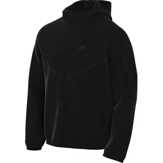 Nike Tech Fleece Windrunner Herren Tch Full Zip Wr Jacke, Black/Black, XXL