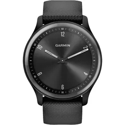 Garmin vívomove Sport - Schwarz - intelligente Uhr mit Band