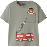 NAME IT T-Shirt NMMVILIAN SS NREG TOP grau 122/128 EU