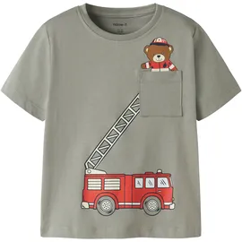 NAME IT T-Shirt NMMVILIAN SS NREG TOP grau 122/128 EU