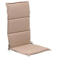 GO-DE WOLRAT, Gartenstuhlauflage Polsterauflage für Hochlehner Creme, 48 x