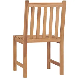 vidaXL Gartenstuhl 65 x 98,5 x 20,1 cm braun 2 St.
