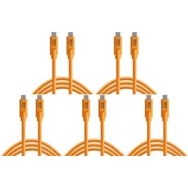 Tether Tools USB-C zu USB-C 4,60 m Orange