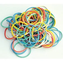 Q-Connect Gummiringe 25 mm mehrfarbig 250 g