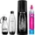 Sodastream Terra black + PET-Flasche 0,5 l + 2 PET-Flaschen 1 l + Zylinder