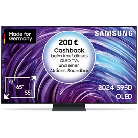 Samsung GQ55S95D 55" OLED 4K Tizen Smart TV S95D