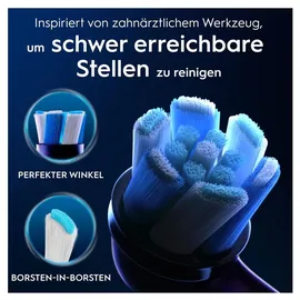 Oral-B iO Sanfte Reinigung Aufsteckbürste schwarz 4 St. 