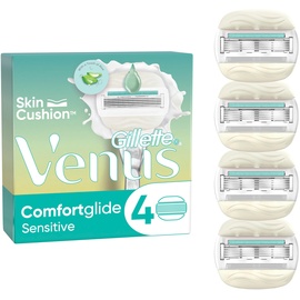 Gillette Venus Comfortglide Sensitive Ersatzklingen, 4er-Pack