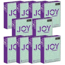 «Joy» trockene Kondome ohne Gleitmittel (40 Kondome) 40 St