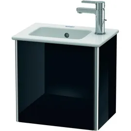 Duravit Waschtischunterschrank XSquare 41x28,9x40cm, wandhängend, T. li, sw hochglanz
