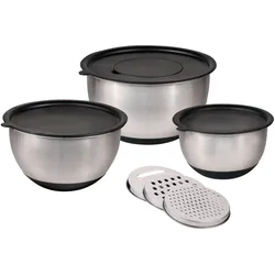 KESPER Rührschüssel, 3 Set, inkl. 3 Reiben