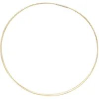 Halsreif JOBO "Halskette 5-reihig", gelb (gelbgold 585), Halsketten, Damen, Gelbgold 585, L: 45, 585 Gold 45 cm