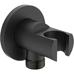 Ideal Standard Idealrain Atelier Wandanschlussbogen BC807XG silk black, mit Brausehalter