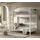 Vipack Etagenbett 90 x 200 cm Buche massiv lackiert weiß