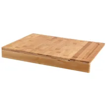 Spetebo Bambus Schneidebrett Tranchierbrett 1-tlg. 43 x 33 cm Beige