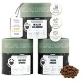 alphazoo Probierset Funktion-Snacks 3 x 60 g