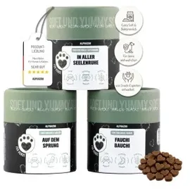 alphazoo Probierset Funktion-Snacks 3 x 60 g