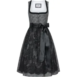 Nübler Midi Dirndl Leo Silber 48