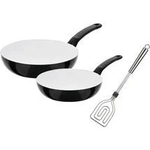 GSW Ceramica Blanca Pfannenset 3-tlg. schwarz
