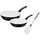 GSW Ceramica Blanca Pfannenset 3-tlg. schwarz