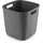 Curver Aufbewahrungskorb Softex 15 l elegantes Design 27 x 27 x 26 cm grau