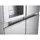 LG GSLE91MBAC Side-by-Side (628 l, 1790 mm hoch, Edelstahl)