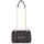 Valentino Tweed Flap Bag Umhängetasche Baumwolle/Synthetik Black