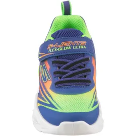 SKECHERS Flex-Glow Ultra Blau/Orange 21