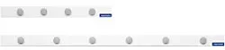 magnetoplan Magnetleiste 100 (B) x 0,05 (T) x 5 (H) cm Weiß