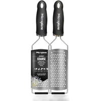 Microplane Küchenreibe Grob 1-tlg. Schwarz