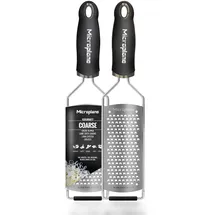 Microplane Küchenreibe Grob 1-tlg. Schwarz