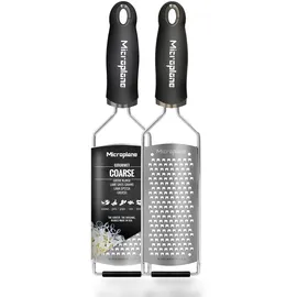 Microplane Küchenreibe Grob 1-tlg. Schwarz
