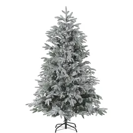 Beliani Weihnachtsbaum 180 cm Weiß