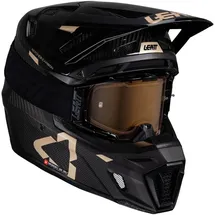 Leatt 9.5 Carbon Schwarz/Gold L
