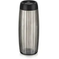 Michelino Vorratsdose elegant riffeloptik grau 1,6 l