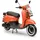 Burnout Motorroller Retro Luna 50ccm 45 kmh Moped Scooter