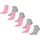Puma Sneakersocken 12er Pack Rosa/Weiß/Grau 35-38