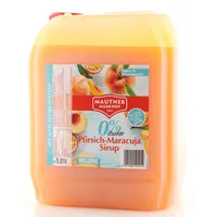 Mautner Markhof 0% Zucker Sirup Pfirsich-Maracuja 5L Kanister