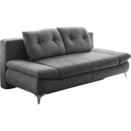Jockenhöfer Schlafcouch Mikrofaser 2-Sitzer Grau