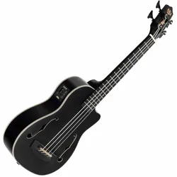 Kala U-Bass Journeyman Mahagoni Matte Black