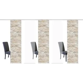 HOME WOHNIDEEN Schiebevorhang ¦ beige ¦ Maße (cm): B: 60