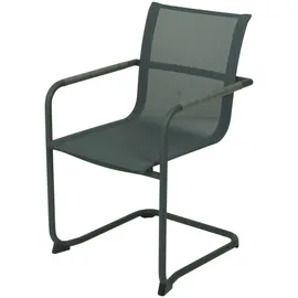 Garden Pleasure KENDRA Gartenstuhl 59 x 85 x 85 cm grau 4 St.