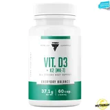Trec Nutrition Vitamin D3 + K2 Kapseln 60 St.