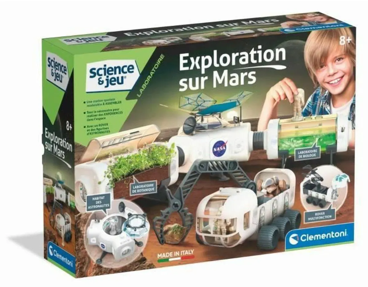 Clementoni: Wissenschaftsspiel „Exploration of Mars“.